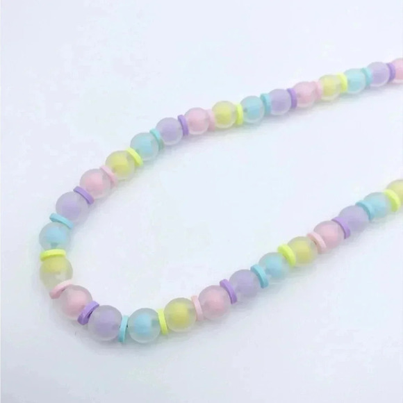 COLORFUL Beaded Jewelry Set |Gift for girls | Dainty Necklace| girls jewelry - Picture 5 of 7